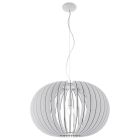 Vit rustik fönsterlampa trä, Kiran