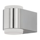 Silver modern utelampa plast, Lyza, 3W, 3000K LED, IP44