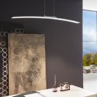 Krom modern fönsterlampa aluminium, Arantxa, 30W, 3000K LED
