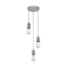 Betong fönsterlampa grå, Antoni