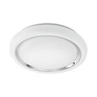 Vit modern taklampa plast, Carmela, 18W, 3000K LED
