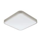 Nickel vägglampa plast, Beyza, 16W, 3000K LED, IP44