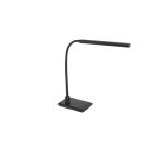 Svart modern skrivbordslampa plast, Brennan, 5W, 4000K LED, med beröringsdimmer