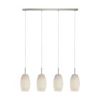 Vit design fönsterlampa glas, Angelino