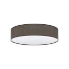 Brun modern taklampa metall, Abano
