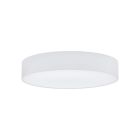 Vit modern taklampa metall, Abano
