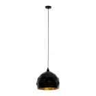 Svart modern fönsterlampa stål, Silva