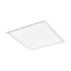 Vit modern plafond aluminium, Cathy, 21W, 4000K LED