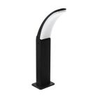 Svart modern utelampa aluminium, Oskar, 11W, 3000K LED, IP44