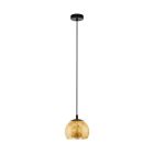 Guld design fönsterlampa glas, Gaston