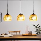 Guld design fönsterlampa glas, Gaston
