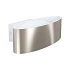 Nickel modern vägglampa aluminium, Elmar, 10W, 3000K LED
