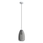Krom design fönsterlampa glas, Fredericus