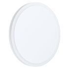Vit plafond stål, Evalien, 8W, 3000K LED