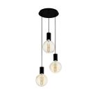 Svart fönsterlampa stål, Samed