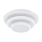 Vit modern plafond stål, Nieck, 5W, 3000K LED