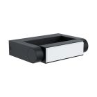 Svart modern utelampa aluminium, Kawa, 4,8W, 3000K LED, IP44