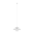 Vit design fönsterlampa stål, Lariana