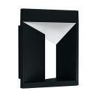 Svart modern utelampa aluminium, Lyke, 10W, 3000K LED, IP54