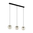 Grå modern fönsterlampa stål, Eveliene