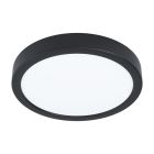 Svart taklampa stål, Pascale, 16W, 3000K LED
