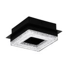 Svart design plafond stål, Arjo, 4W, 3000K LED