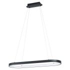Svart modern fönsterlampa plast, Maira, 30W, 3000K LED