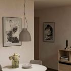 Taupe industri fönsterlampa aluminium, Thijs