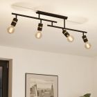 Svart spotlight tak aluminium, Jelger