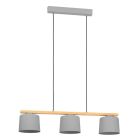 Trä fönsterlampa grå, Jeannot