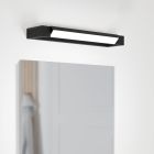 Svart modern spegelbelysning aluminium, Shukri, 8,9W, 4000K LED, IP44