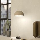 Beige modern fönsterlampa plast, Gaetano