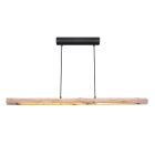 Trä fönsterlampa brun, Abbas, 25W, 3000K LED