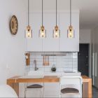 Svart industri fönsterlampa glas, Abelon