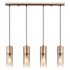 Brun design fönsterlampa metall, Xena