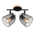 Svart industri spotlight tak metall, Balenco