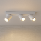 Modern spotlight tak vit, Kenan, IP44