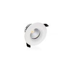 Glas downlight vit, Rexe, 9W, 3000K LED, IP65
