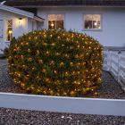 Buxus bollbelysning, 120 cm, varm vit, IP44