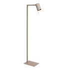 Taupe skrivbordslampa modern, Lesley, med brytare