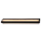 Svart badrumslampa vägg modern, Wanda, 19W, 3000K LED, IP44