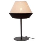 Beige bordslampa modern, Kala, med brytare
