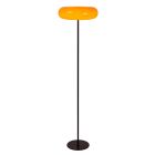 Orange golvlampa retro, Sentino, med brytare