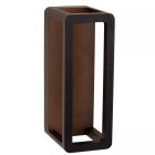 Svart utelampa modern, Narvik, 9,2W, 3000K LED, IP65