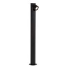Svart utelampa modern, Ibama, 5W, 3000K LED, IP65
