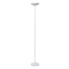Vit läslampa golv modern, Zenith, 20W, 3000K LED, med beröringsdimmer