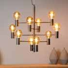 Svart fönsterlampa modern, Leanne