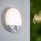 Vit badrumslampa vägg modern, Hups Ir, 10W, 3000K LED, IP54