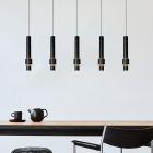 Svart fönsterlampa modern, Margary, 4,2W, 2700K LED