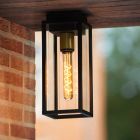 Svart utelampa klassisk, Laurens, IP54